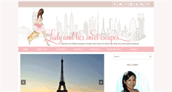 Desktop Screenshot of ladyandhersweetescapes.com